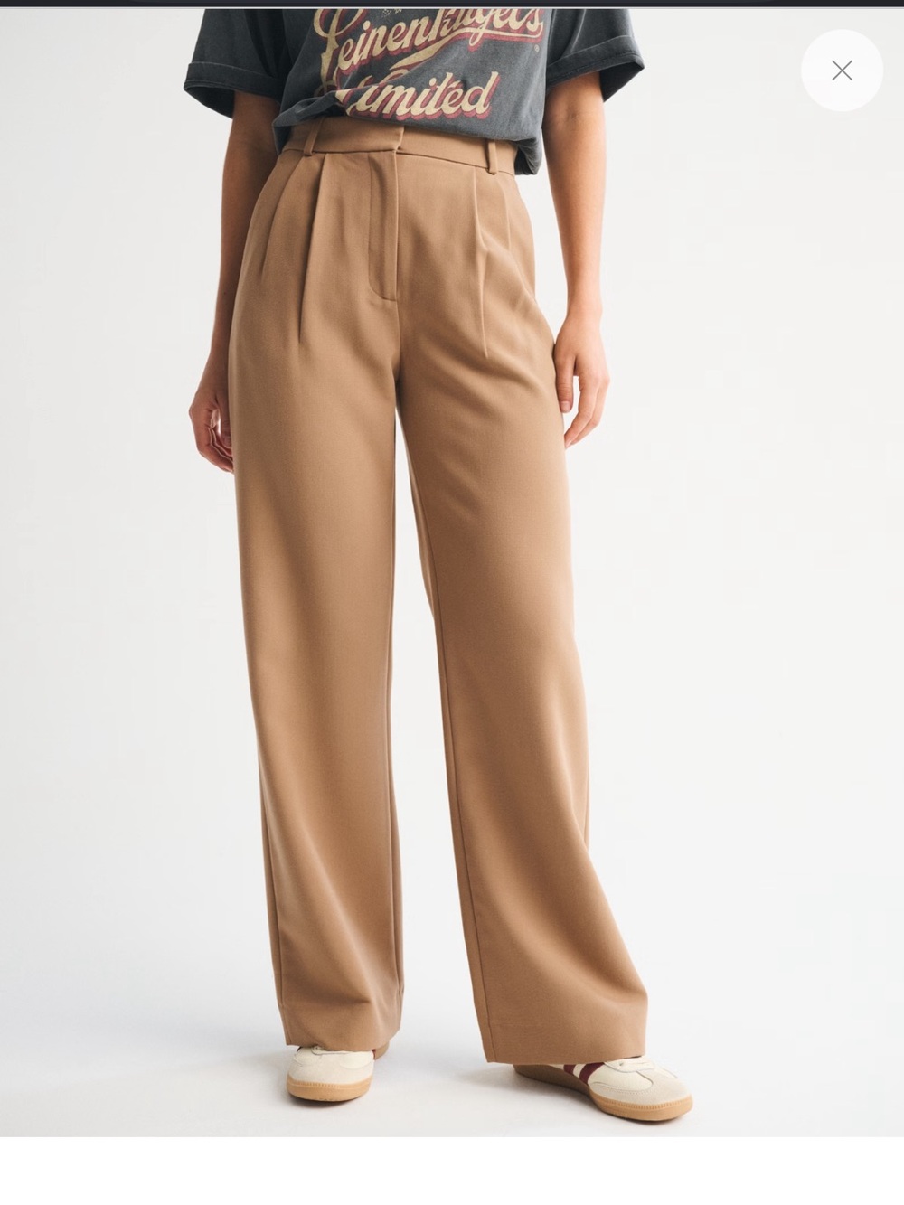 Abercrombie & fitch A&F Sloane Tailored Wide Leg Pant - Picture 2 of 13